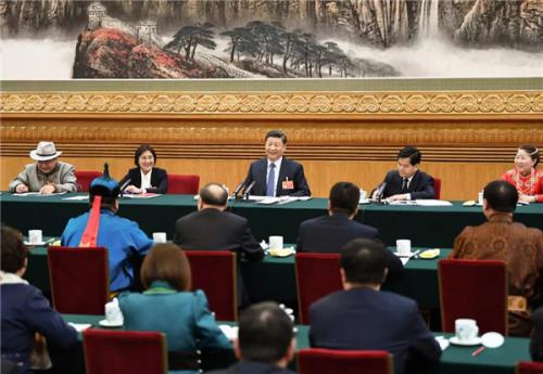 在内蒙古团,习近平集中谈了一件大事